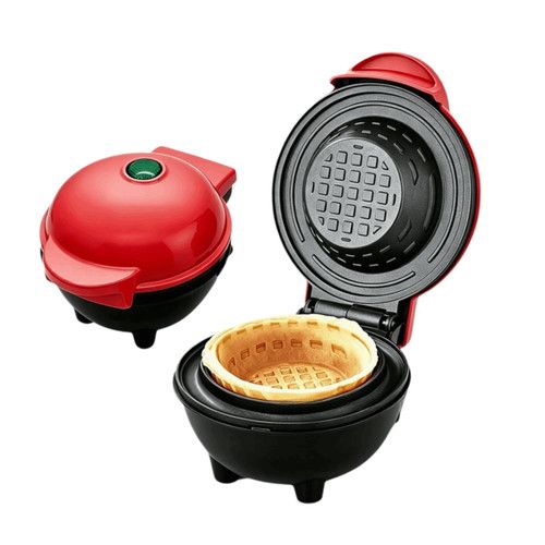 Waffle Bowl Fully Automatic Waffle Maker Electric Heating Tube Heating 350W