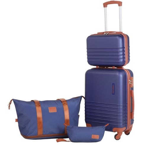 Fergana 6-Piece ABS Hard Shell Luggage Set – Spinner Suitcases with TSA Lock — image 3