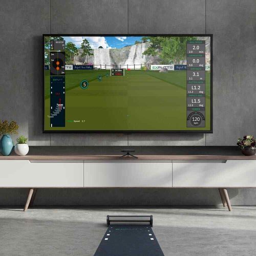 Exputt RG Golf Putting Simulator Practice Putt Trainer Aid Metrics Online Gaming — image 9