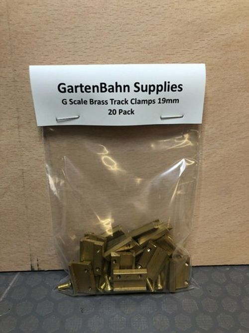 Electrical continuity Track Clamps for LGB Garden Railway Track, Massoth