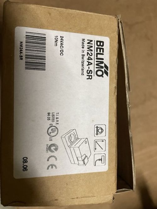 Belimo Nm24a-sr Damper Actuator