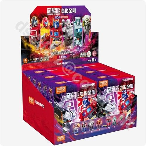 Blokees Transformers Shining Version 05 Assembly Model Kit Collectible Gift