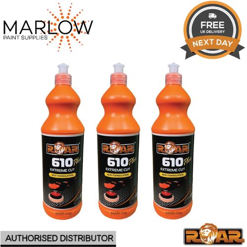 3 X ROAR 610 PLUS EXTREME CUT COMPOUND 1KG — image 1