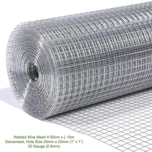 Welded Wire Mesh Galvanised Garden Universe Wire 9 Sizes Fence Chicken Rabbit