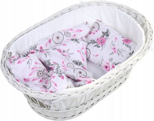 Baby 2pc Bedding Set fit Cradle/Moses basket/Pushchair 70x80cm Dream Catcher — image 2