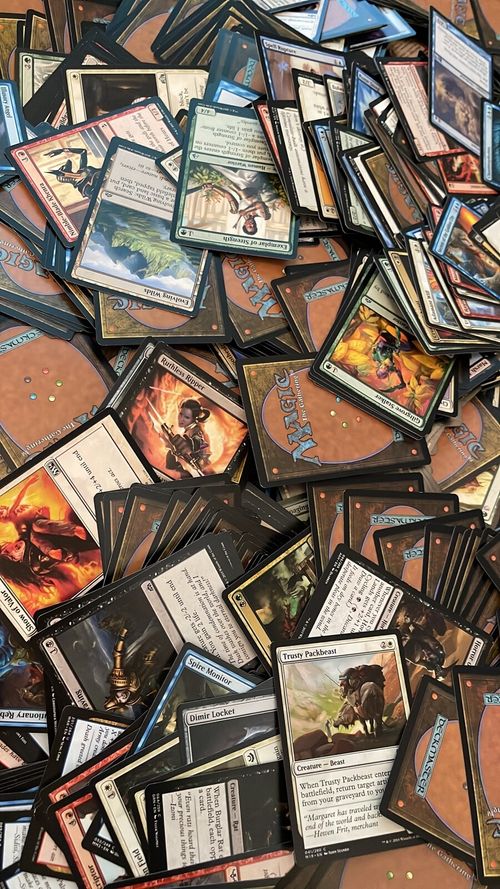 COLLECT BULK JOB LOT  1000 UNSORTED MTG CARDS  MAGIC THE GATHERING  C, U/C HOLOS — image 10