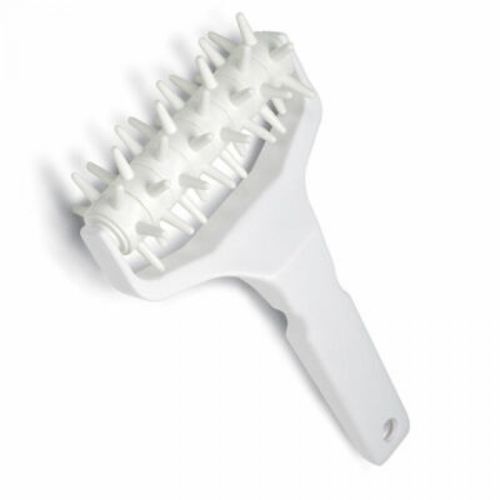 Plastic Wheel Pizza Pie Pastry Dough Docker Pitter Kitchen Baking Rolling Pins — image 3