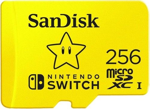 SanDisk 256GB Official Nintendo Switch micro SD Card – NEW & SEALED