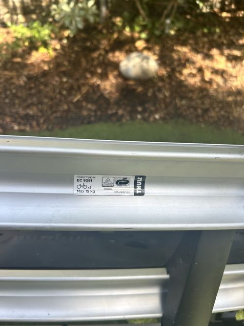 Thule Euroclassic G6 929 Three-Bike Carrier Rack with Fourth Bike Clasp Secure — image 10