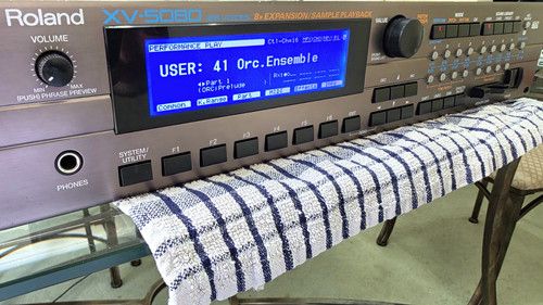 Roland XV-5080 Rackmount Digital Synthesiser Sound Module, Sample Playback