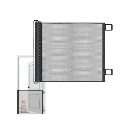 Folding Pet Dog Retractable Gate Safety Guard Baby Toddler Stair Gates Isolation