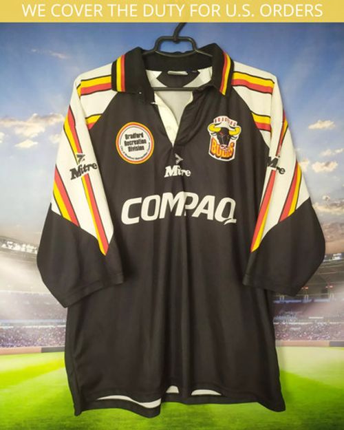 Bradford Bulls Jersey Match Worn Rugby Shirt Mitre Mens Size 46/48