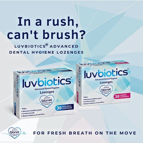 Luvbiotics Advanced Dental Hygiene With Probiotics Original Lozenges, 90 Tablets — image 6