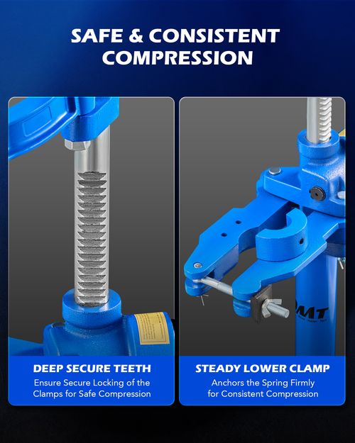 OMT Strut Spring Compressor Coil Spring Press 50 cm Max. Height Hand Operate — image 4