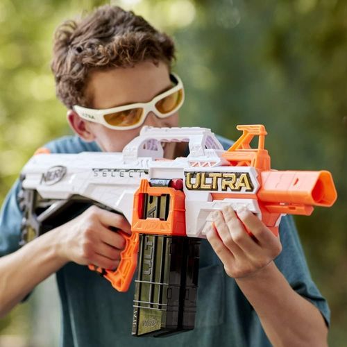 Nerf Ultra Select Fully Motorized Blaster, Fire 2 Ways, Includes Clips and Darts — image 2