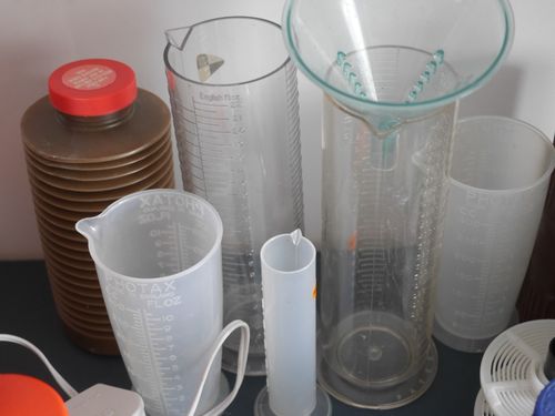 Darkroom Paterson dev tank TRAYS Minolta lens Schott glass PAPER Cylinders — image 12