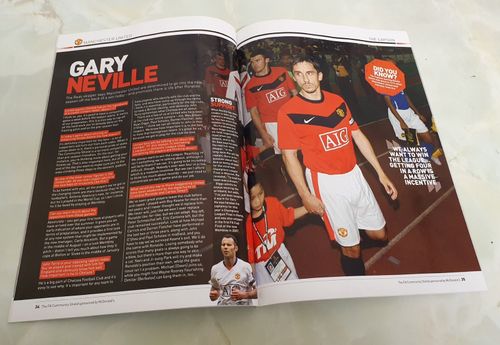 Chelsea V Manchester United FA Community Shield 2009 9th August Programme Mint — image 3