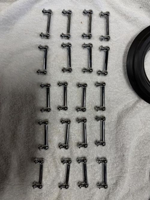 20X 51mm Double Ended Tube Lugs In Excellent Condition