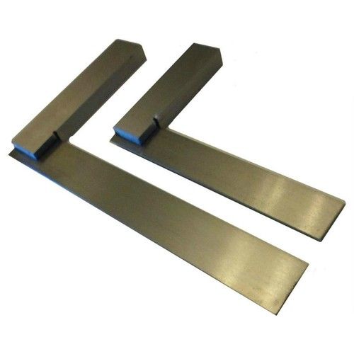 Toolzone 2" (50mm) Or 3" (75mm)  Engineers Polished Try Steel Set Square