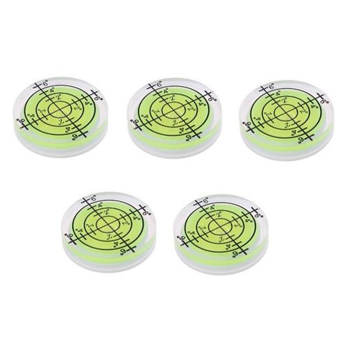 32mm Round Bullseye Precision Spirit Level Bubble Caravan, Shelves etc