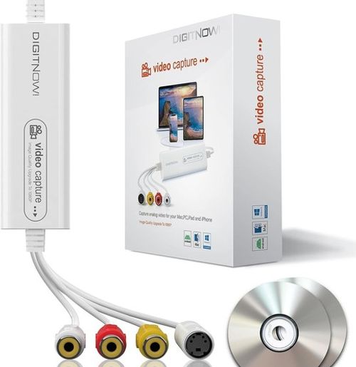 USB 2.0 Video Capture Card- Pro+ Version VHS to Digital Converter 1080P 30Hz