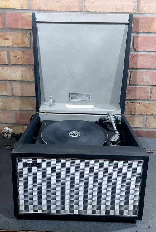 Gondolier GP42 Record Player Vintage Hacker Garrard Deck Working Condition Retro — image 1