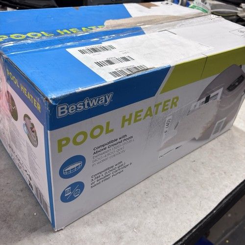 Bestway 58259 Electric Pool Heater 2800W 220-240V Above Ground Digital, new