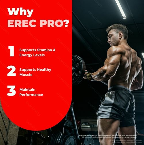 ErecPro Capsules for Men, Erec Pro Formula to Boost Performance & Energy 60ct — image 4
