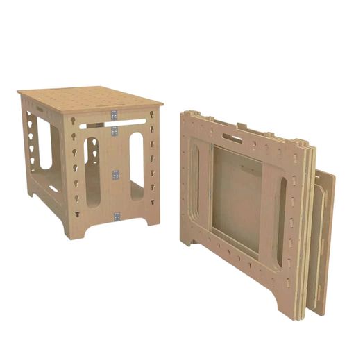 MFT Style Portable Folding Workbench Heavy Duty Site Work Table 1200mm — image 2