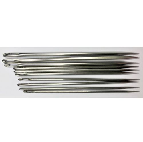 TEN assorted William Smith sailmakers needles. sizes 14-18, a great sailing gift — image 3