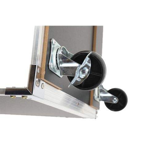 16U Server Cabinet Open-Frame Network Cabinet Rack With 4 Wheels 200kg Load — image 15