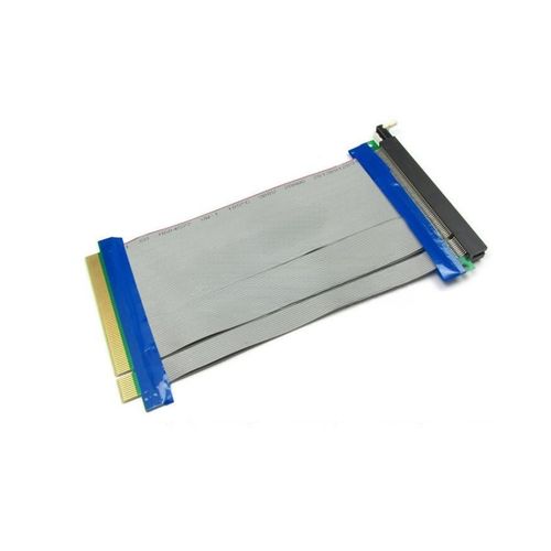Male To Female PCI-E x16 Powered Flexible Riser Cable Extension Card Adapter b — image 2
