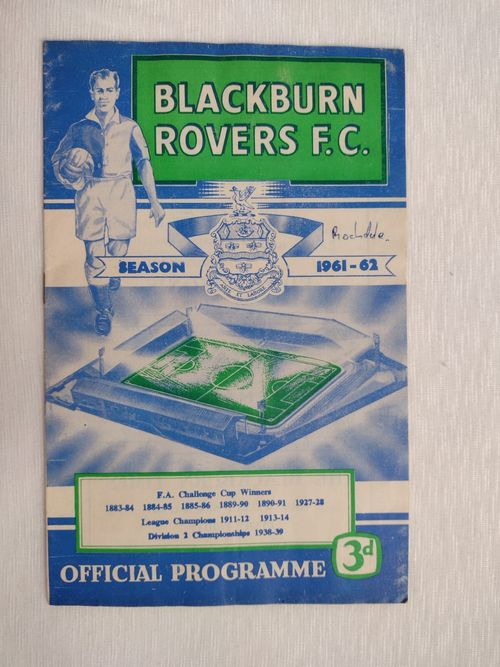 1962 League Cup Semi Final Blackburn Rovers v Rochdale 2nd May Rare Programme — image 15