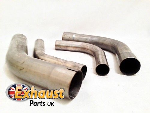 45 Degree Exhaust Mandrel Bends Stainless Steel All Sizes Universal Tubing Swage