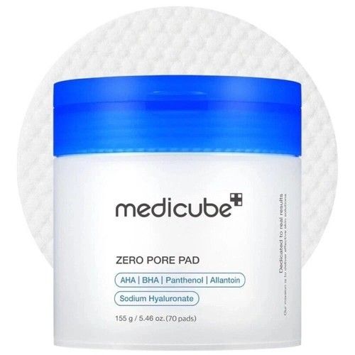 Zero Pore Pad dual textured facial pad infused with Salicylic Acid (BHA) + AHA
