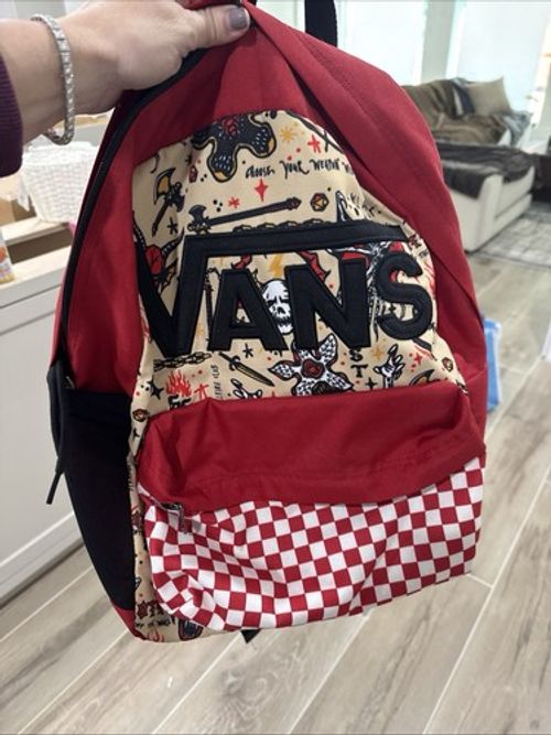 *RARE* Stranger Things Vans Backpack With Shoe Bag To Match.   No Shoes.