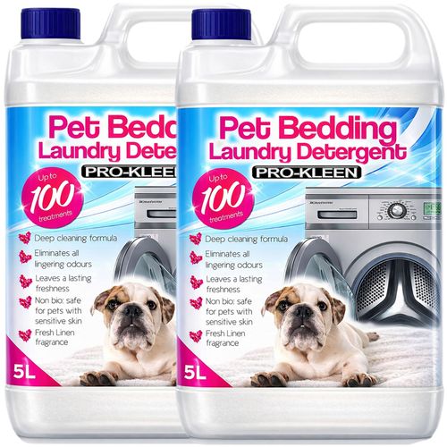 Pet Bedding Laundry Detergent Cleaner Non Bio Washing Antibacterial Dog 10L — image 1