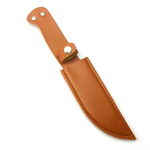 UK STOCK 1x Leather Belt Straight Knife Sheath Pouch Cover Case for Fixed Blade