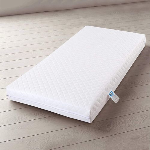WATERPROOF BABY TODDLER COT BED MATTRESS PROTECTOR QUILTED ZIPPED COVER ONLY — image 2