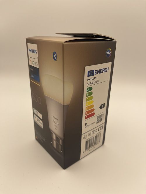 Philips Hue B22 Smart Light Bulb White LED 9W Lumen Alexa Google Voice — image 2