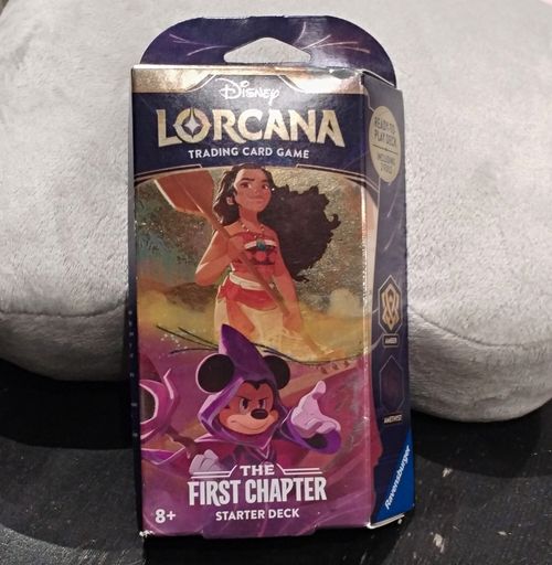 Disney Lorcana First Chapter Starter Deck + Booster EN Moana Mickey — image 1