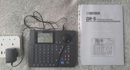 Boss DR-5 in Mint Condition with PSU & Printed Manual — image 1