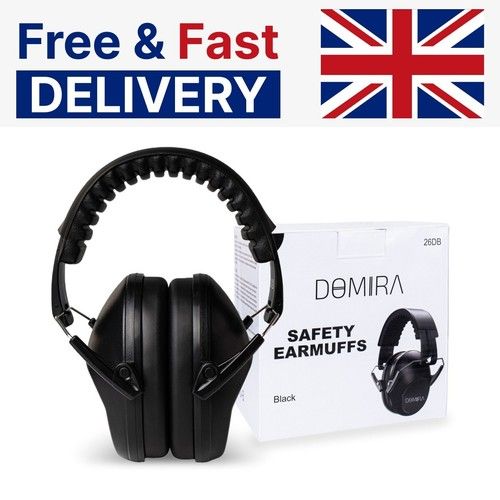 DOMIRA Kids Ear Defenders SNR 26dB Noise Reduction Earmuffs for Autism & Sensory