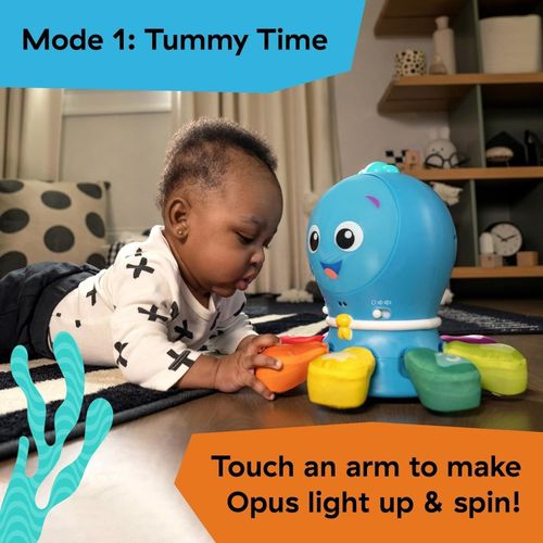 Baby Einstein Go Opus Go Crawl & Chase Pal, Music & Lights Octopus Toy, 3M-5Y — image 3