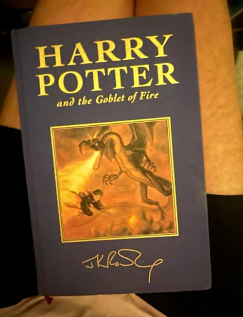 Harry Potter and the Goblet of Fire by J.K. Rowling Bloomsbury Hardcover