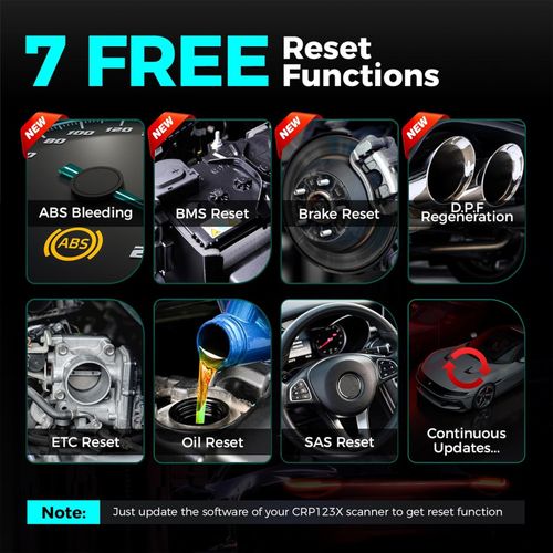 LAUNCH CRP123X V3.0 Professional Car Diagnostic Tool OBD2 Scanner ABS SRS Engine — image 3