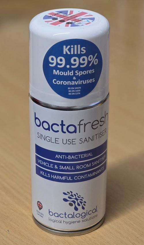 Car Sanitiser Bomb Kills Viruses & Bacteria In Vehicles Interior Air Con  150ml — image 6