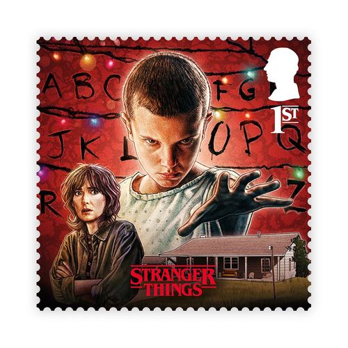Stranger Things Stamps Collector Sheet from Royal Mail — image 2