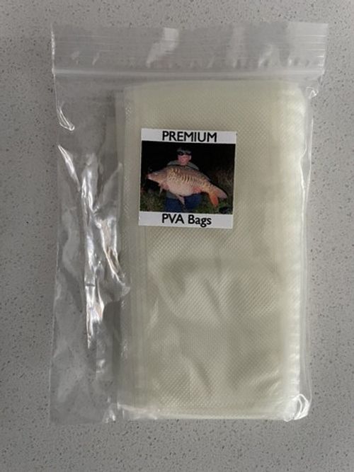 PVA SOLID BAGS/PVA BAGS FOR CARP FISHING, BOILIES, CRUMB AND PELLETS (3 sizes)