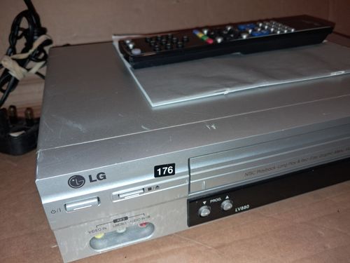 LG LV880 6 HEAD  NICAM HIFI VCR VHS Video Cassette PLAYER SERVICED — image 2